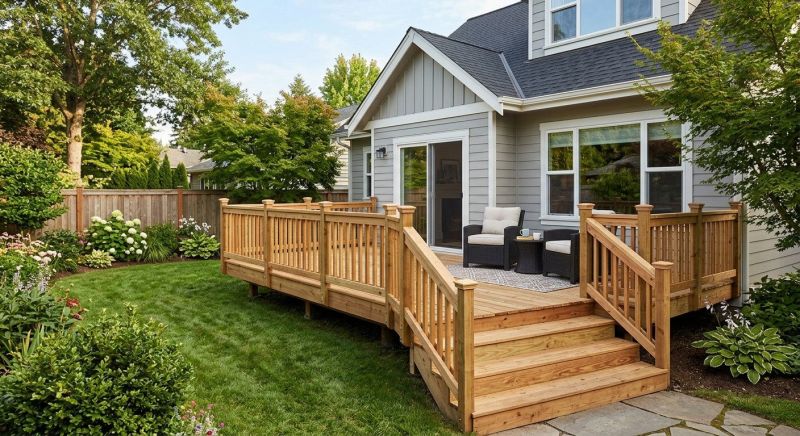 Custom Wood Porch Ideas