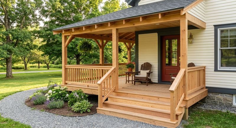 Replace An Aging Wood Porch